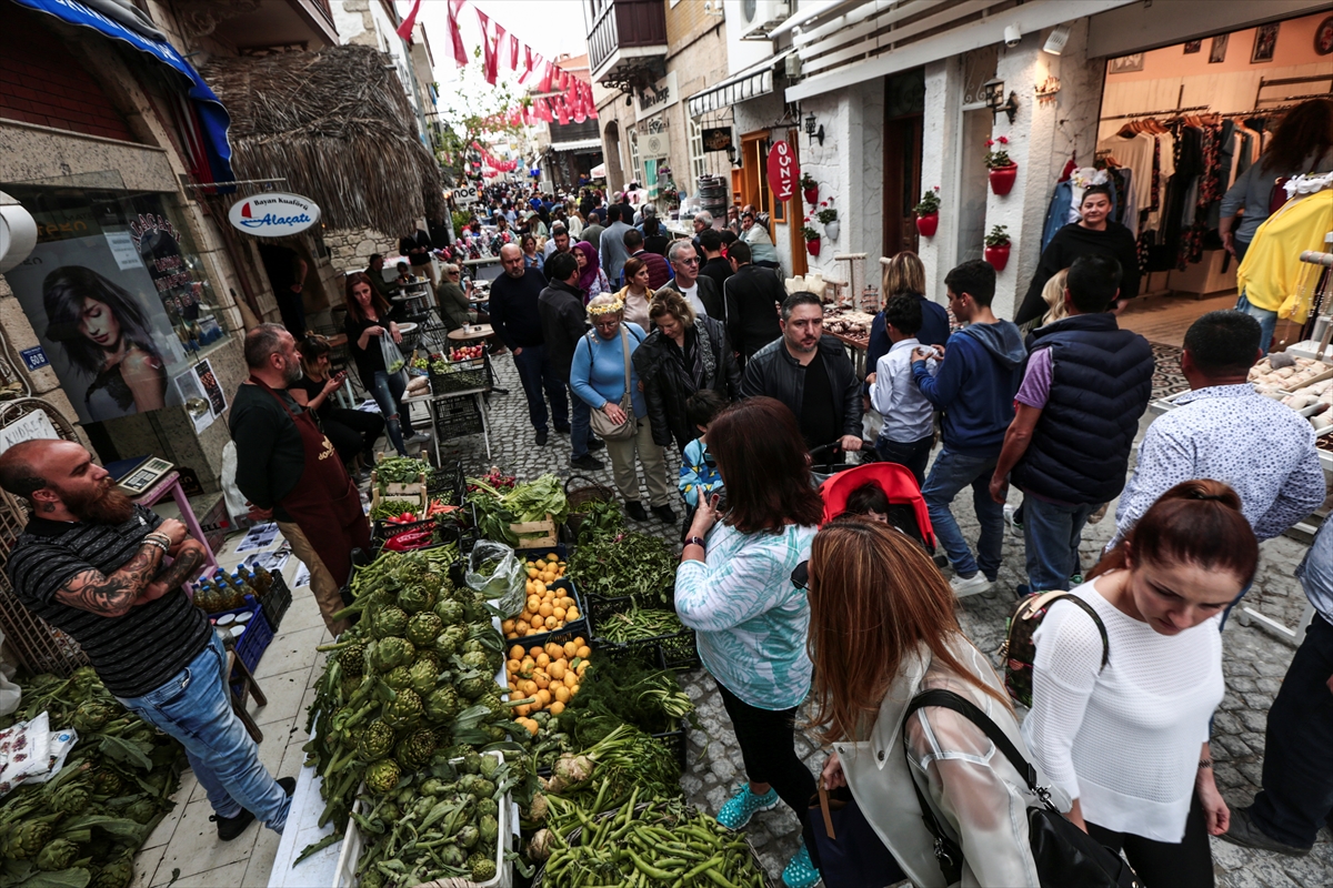 9. Alaçatı Ot Festivali'nden renkli görüntüler