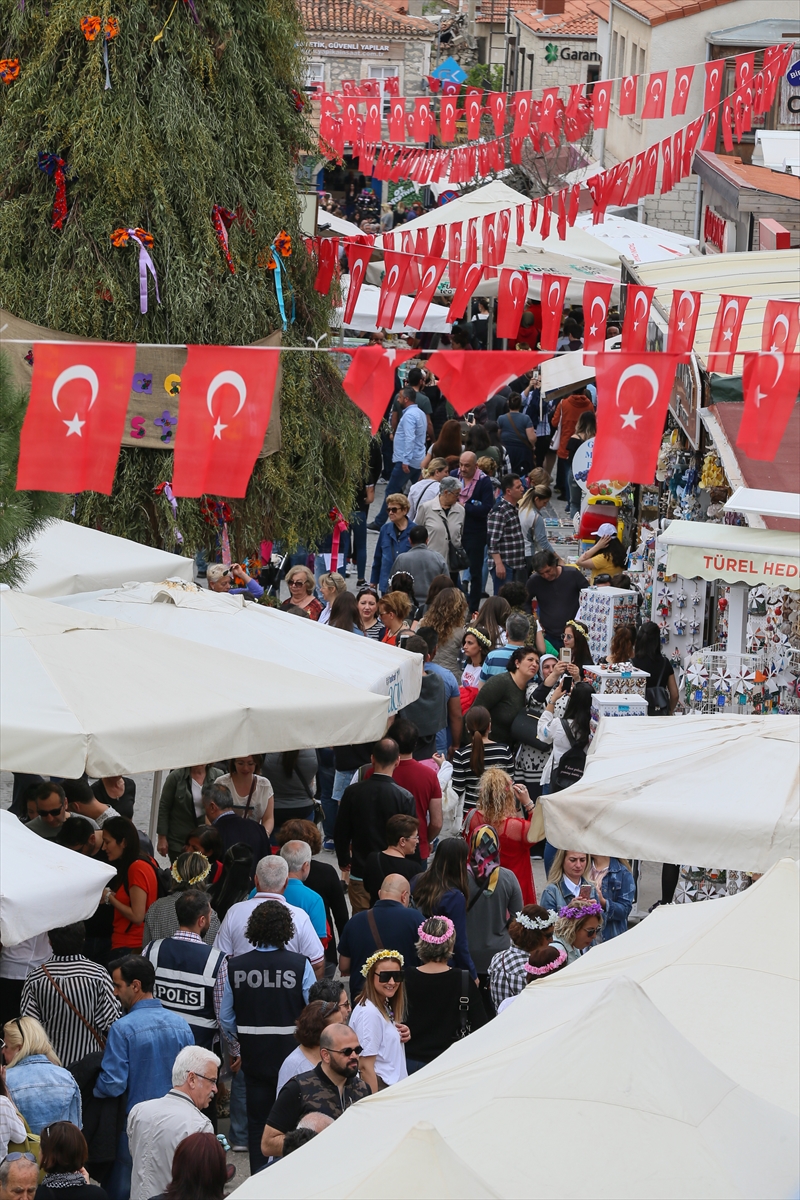 9. Alaçatı Ot Festivali'nden renkli görüntüler
