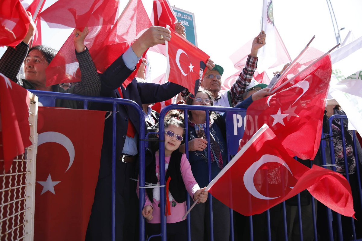 CHP'nin Çorum'daki şeker mitinginden kareler