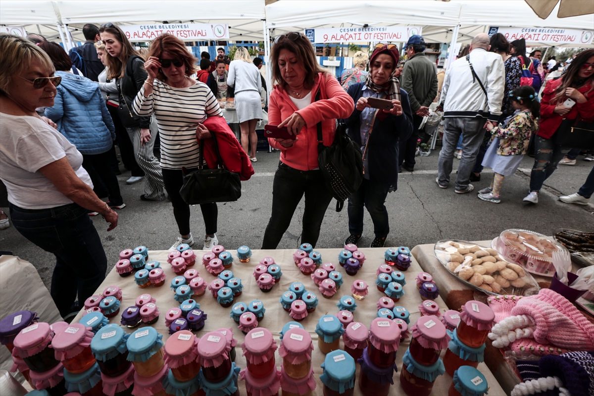 9. Alaçatı Ot Festivali'nden renkli görüntüler