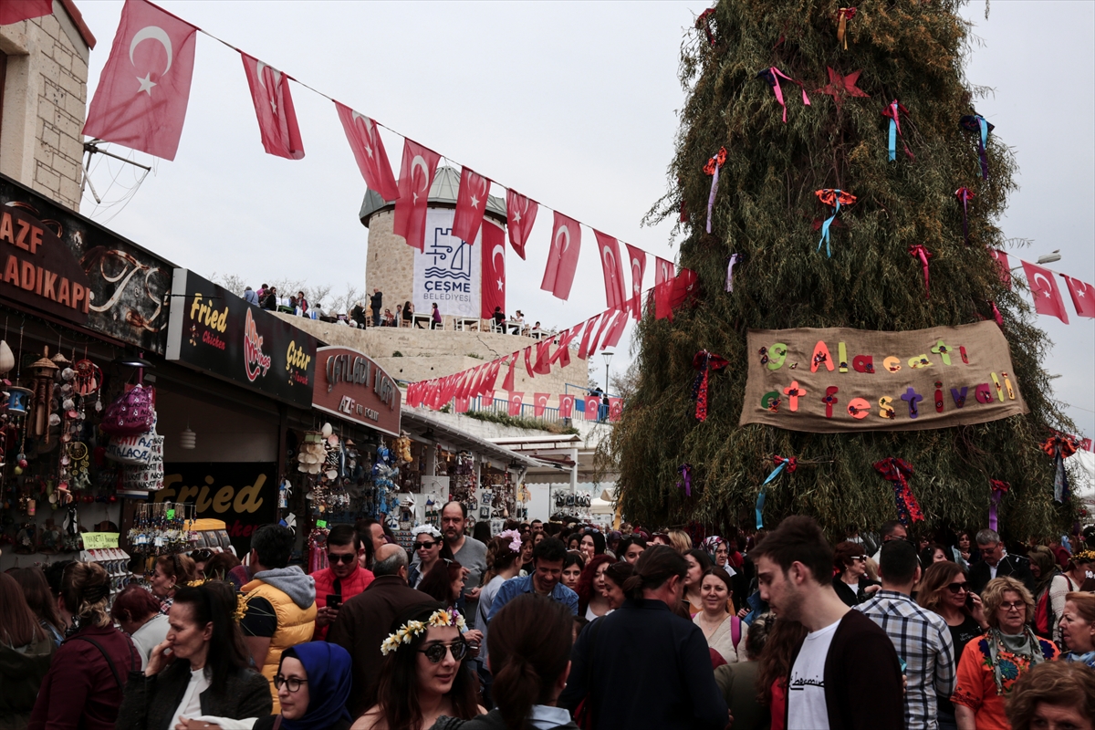 9. Alaçatı Ot Festivali'nden renkli görüntüler