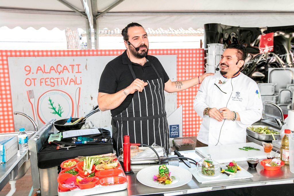 9. Alaçatı Ot Festivali'nden renkli görüntüler