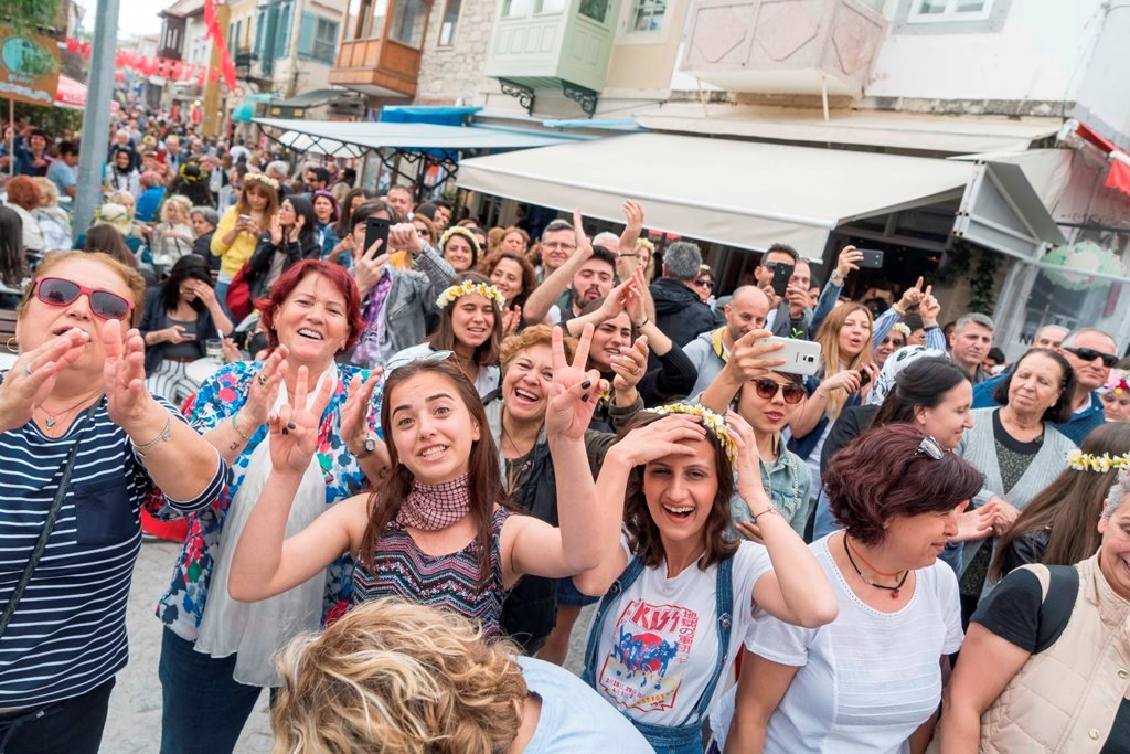 9. Alaçatı Ot Festivali'nden renkli görüntüler