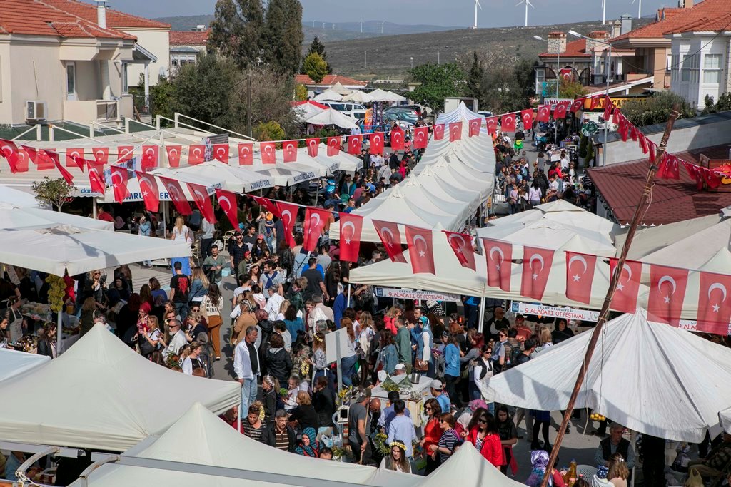 9. Alaçatı Ot Festivali'nden renkli görüntüler