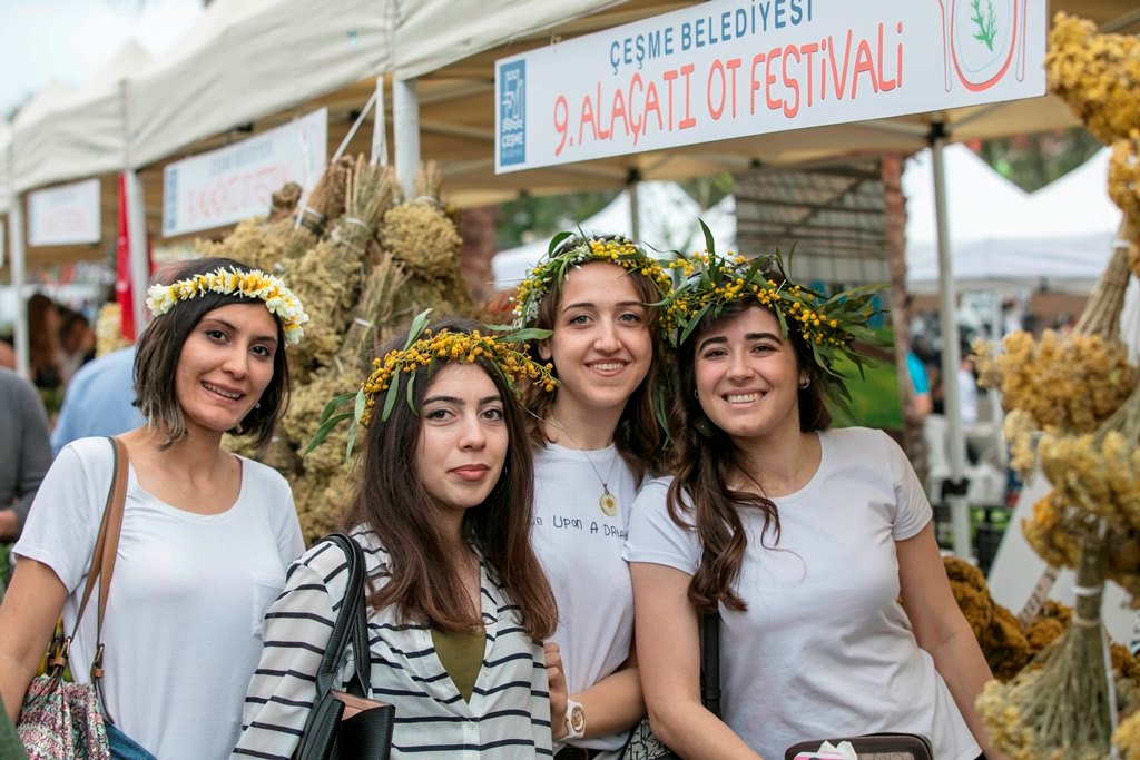 9. Alaçatı Ot Festivali'nden renkli görüntüler