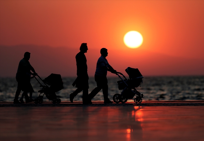 İzmir'de gün batımı
