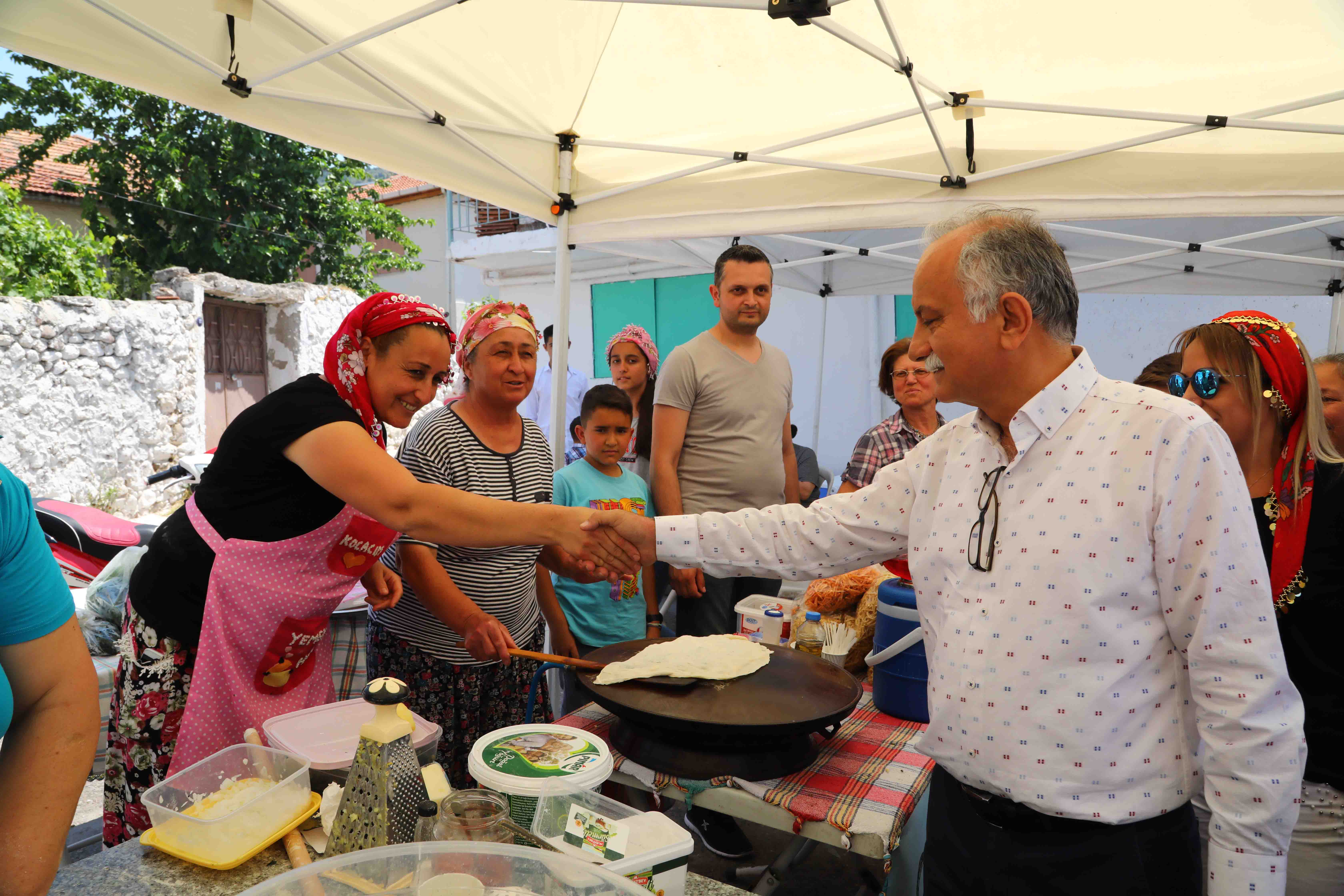 Doğançay festivali binleri ağırladı