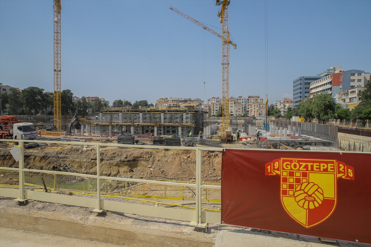 Göztepe'den yeni stadına çıkarma