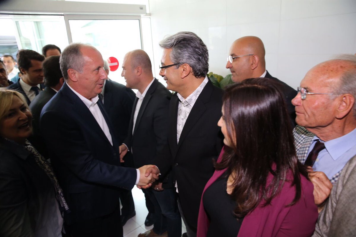 Muharrem İnce İzmir'de!