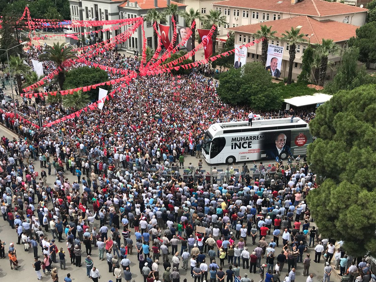 Muharrem İnce İzmir'de!