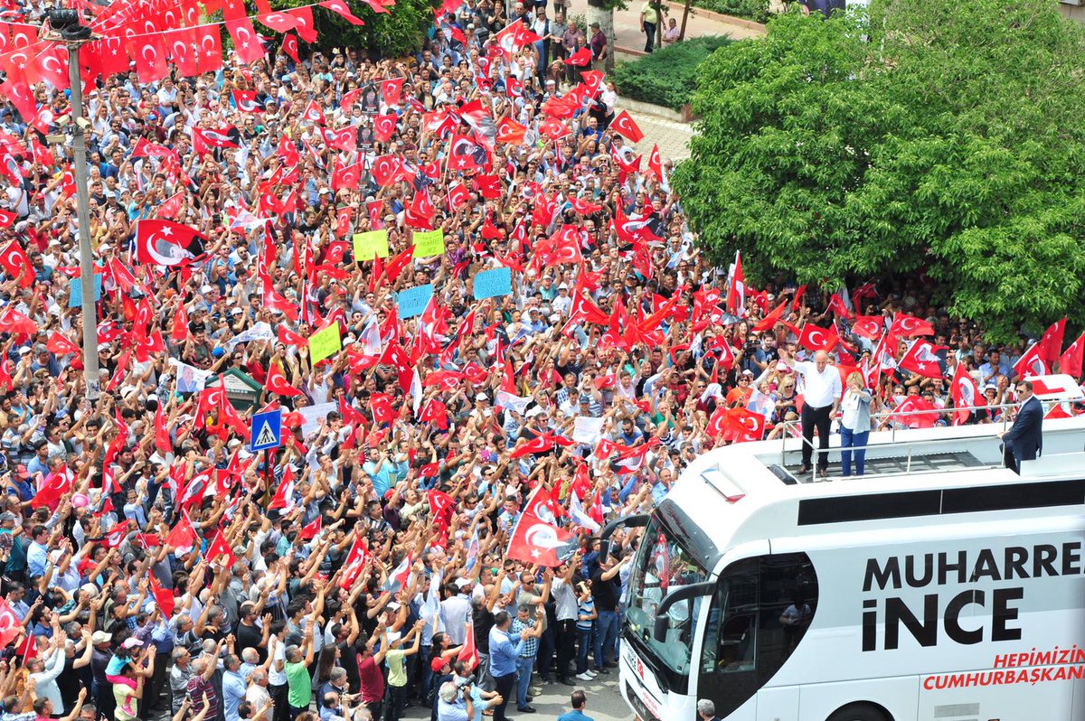 Muharrem İnce İzmir'de!