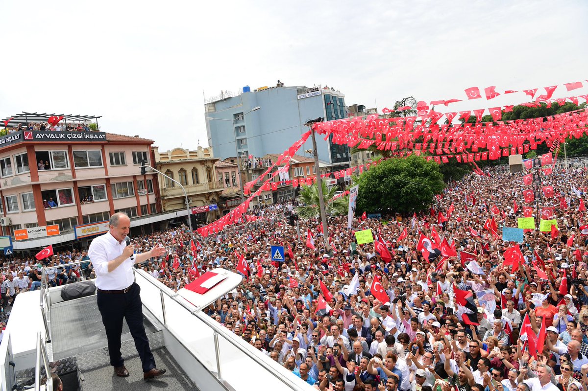 Muharrem İnce İzmir'de!
