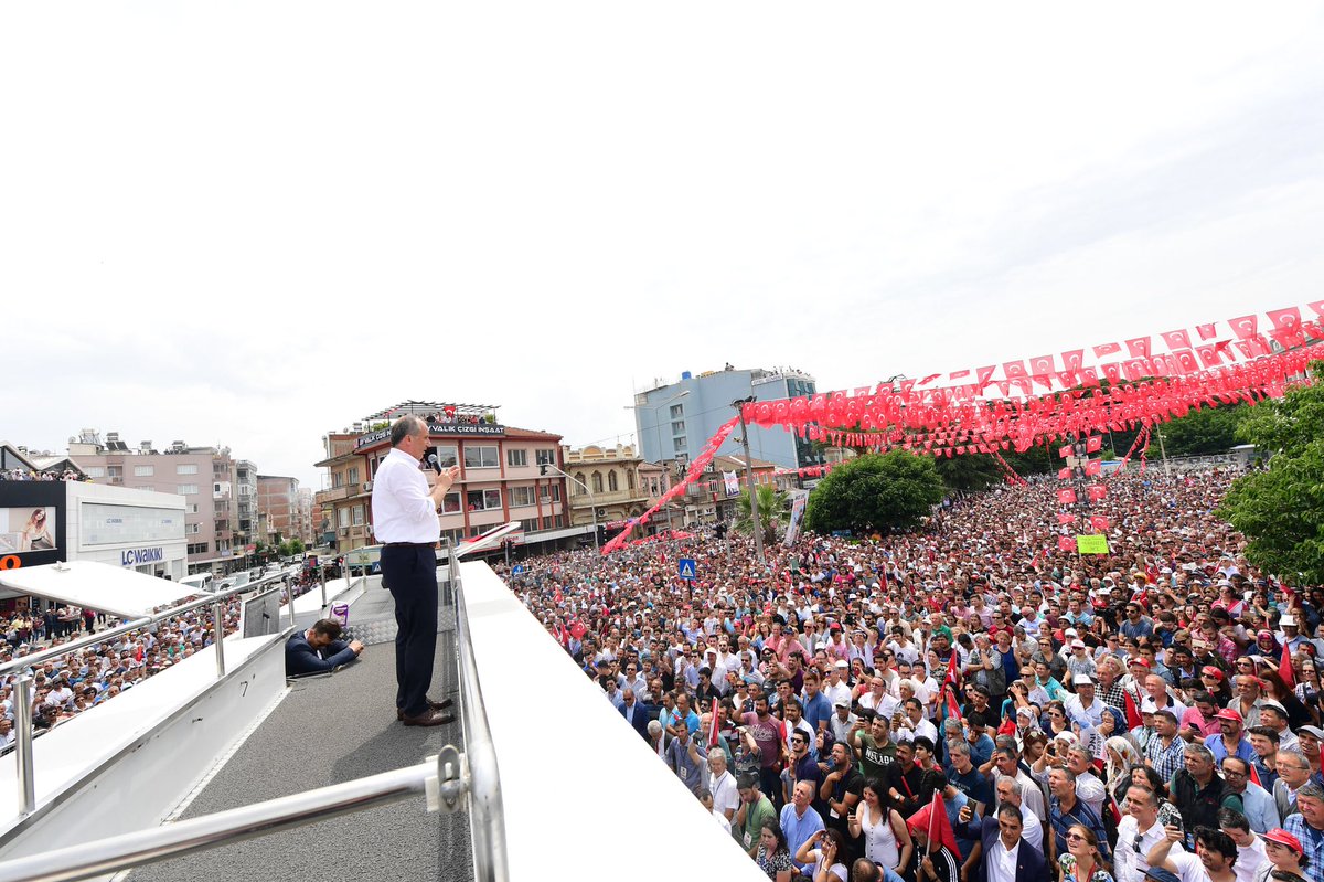 Muharrem İnce İzmir'de!