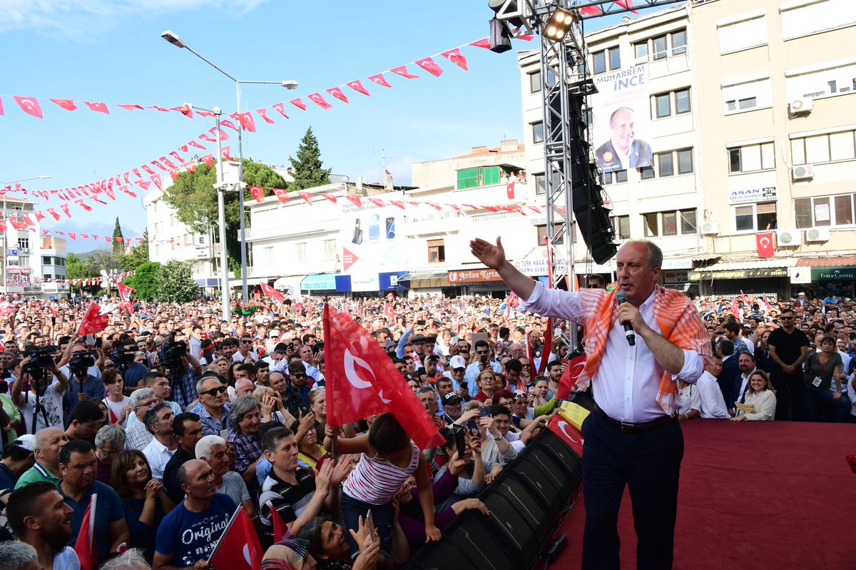 Muharrem İnce İzmir'de!
