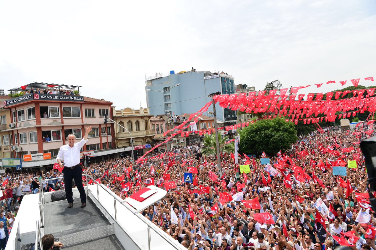 Muharrem İnce İzmir'de!