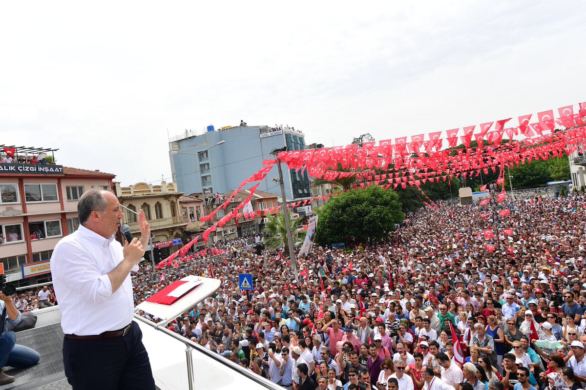 Muharrem İnce İzmir'de!