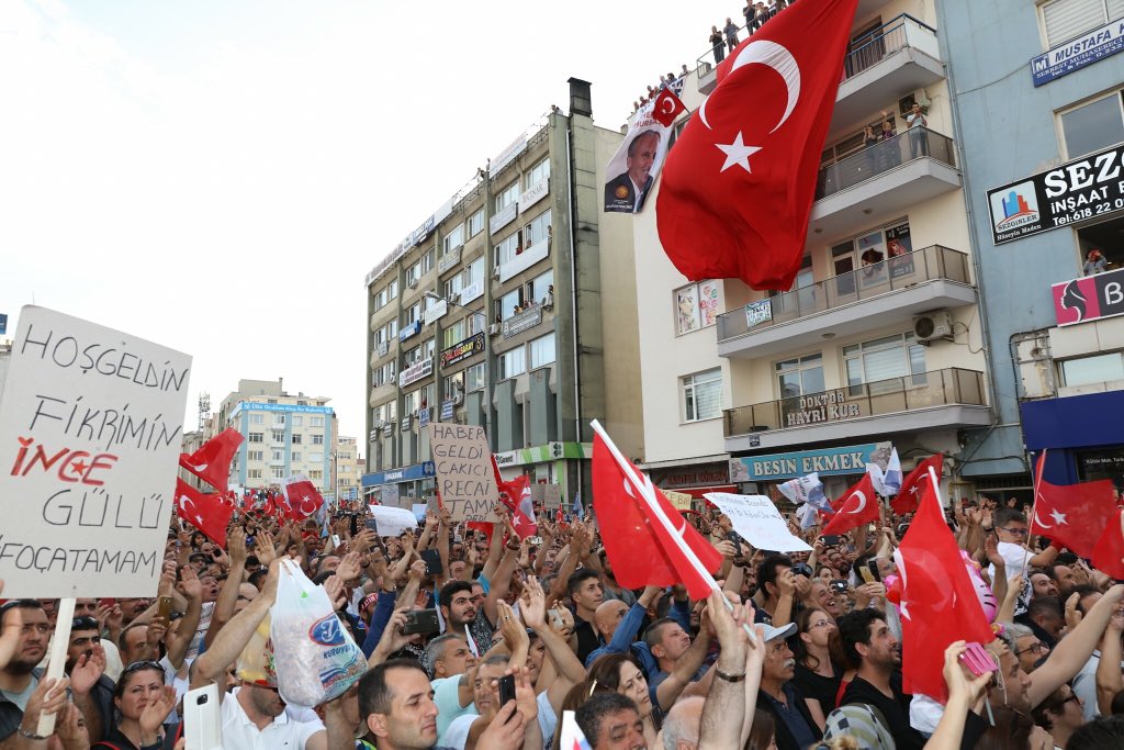 Muharrem İnce İzmir'de!