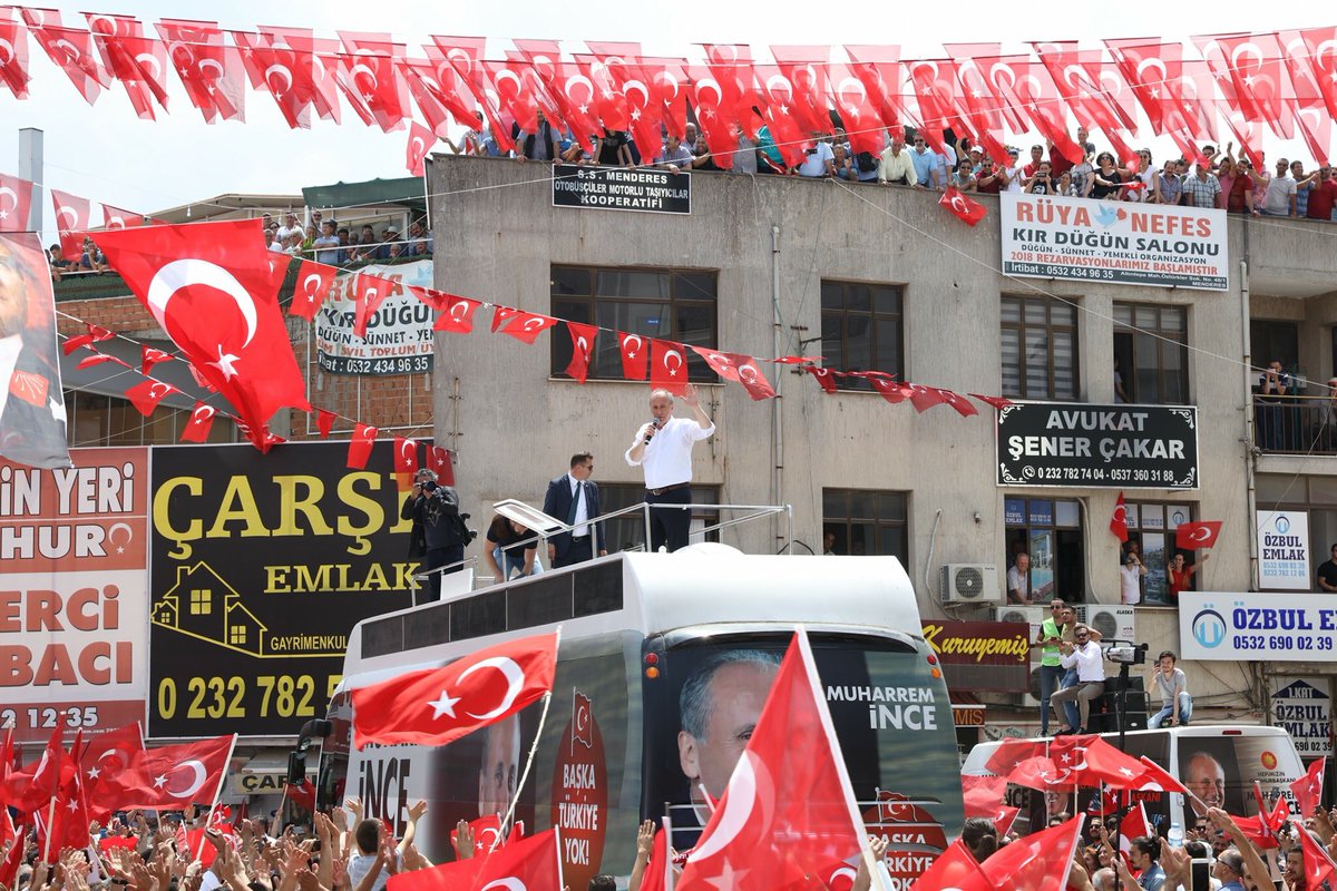 Muharrem İnce İzmir'de!