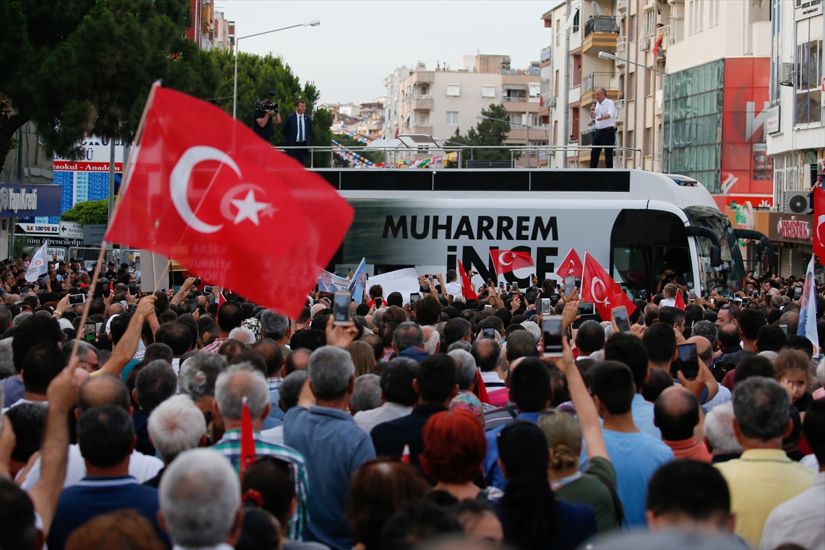 Muharrem İnce İzmir'de!