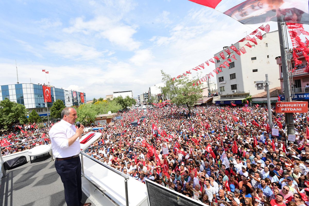 Muharrem İnce İzmir'de!