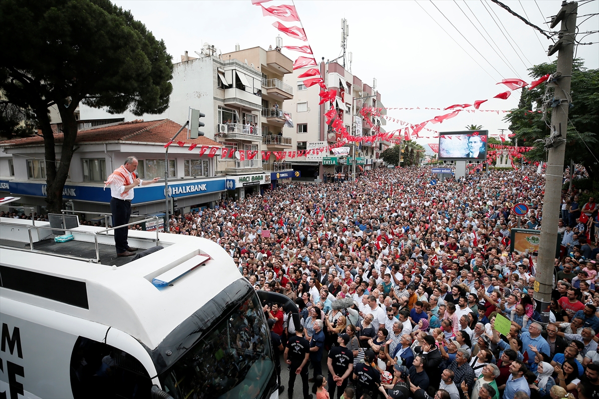 Muharrem İnce İzmir'de!