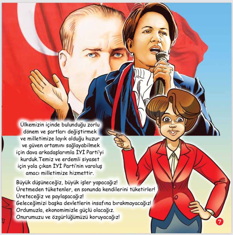 İYİ Parti’den 'çizgi romanlı' vaat anlatımı