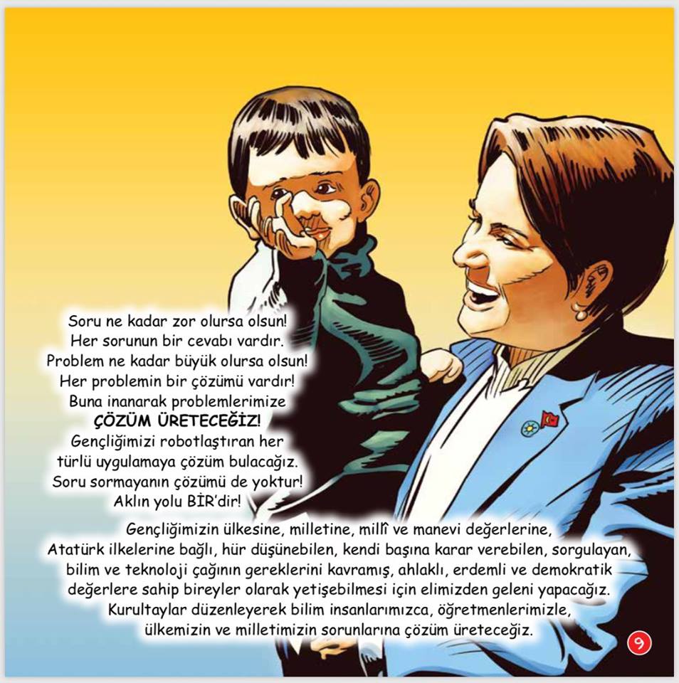 İYİ Parti’den 'çizgi romanlı' vaat anlatımı
