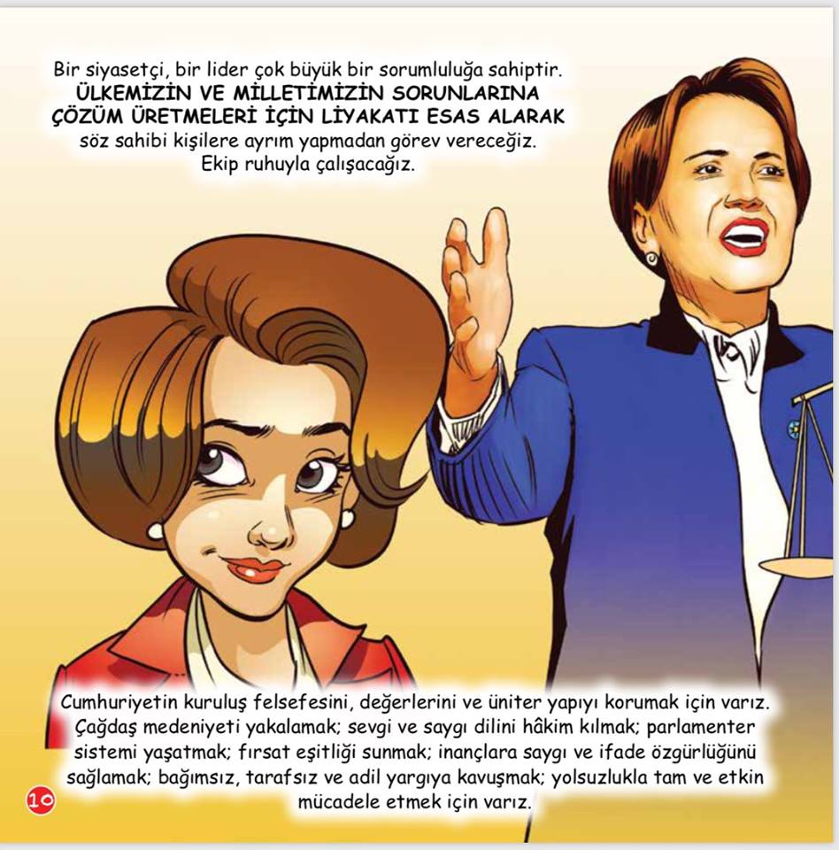 İYİ Parti’den 'çizgi romanlı' vaat anlatımı