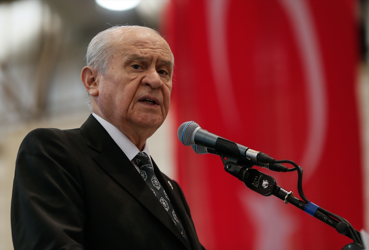 MHP Lideri Bahçeli İzmir'de