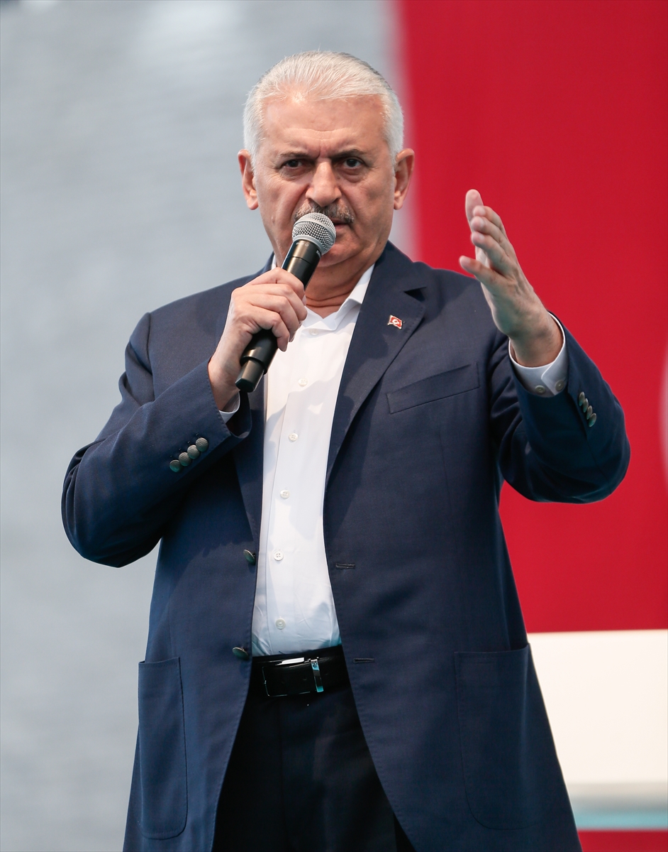Başbakan Yıldırım Sabuncubeli Tünelleri'ni açtı