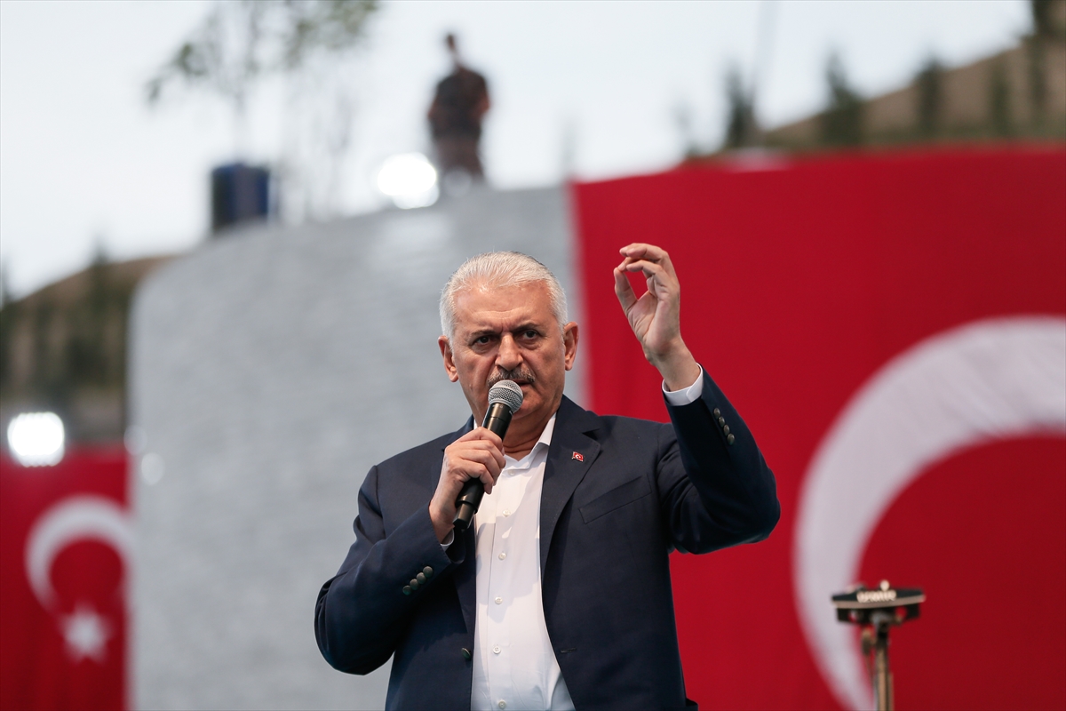 Başbakan Yıldırım Sabuncubeli Tünelleri'ni açtı