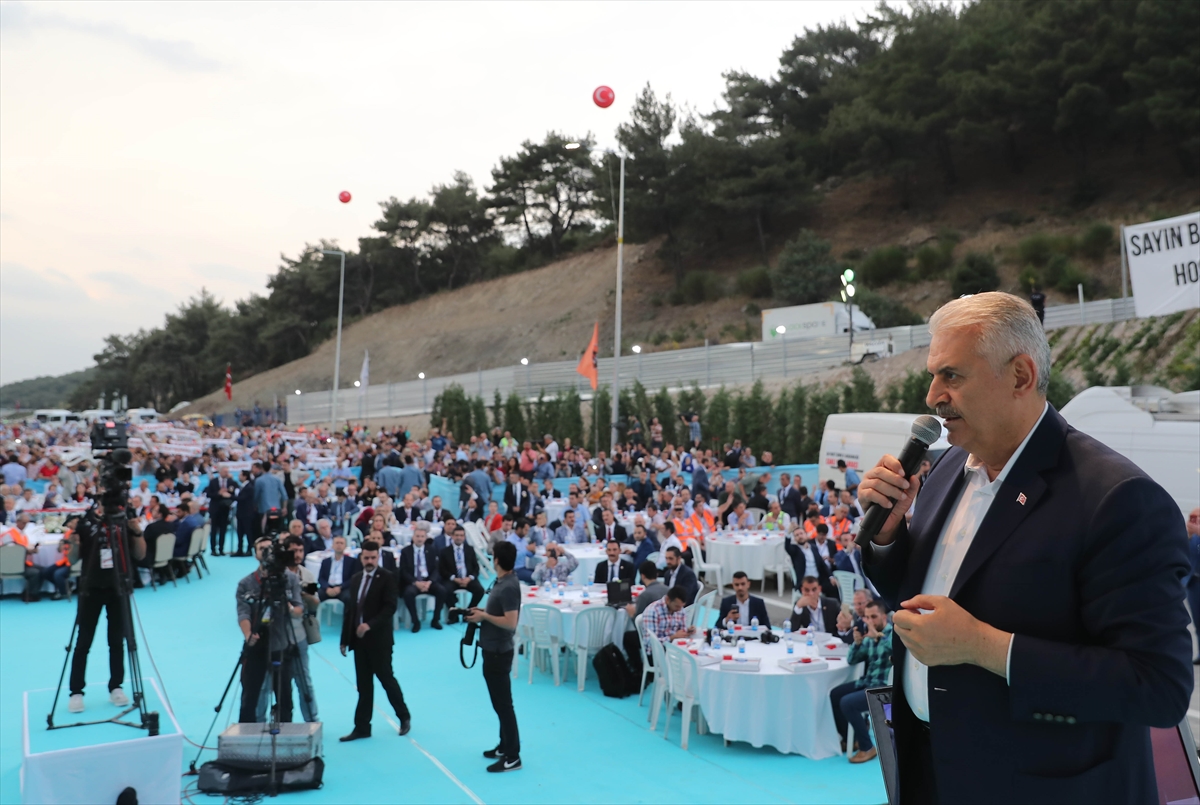 Başbakan Yıldırım Sabuncubeli Tünelleri'ni açtı