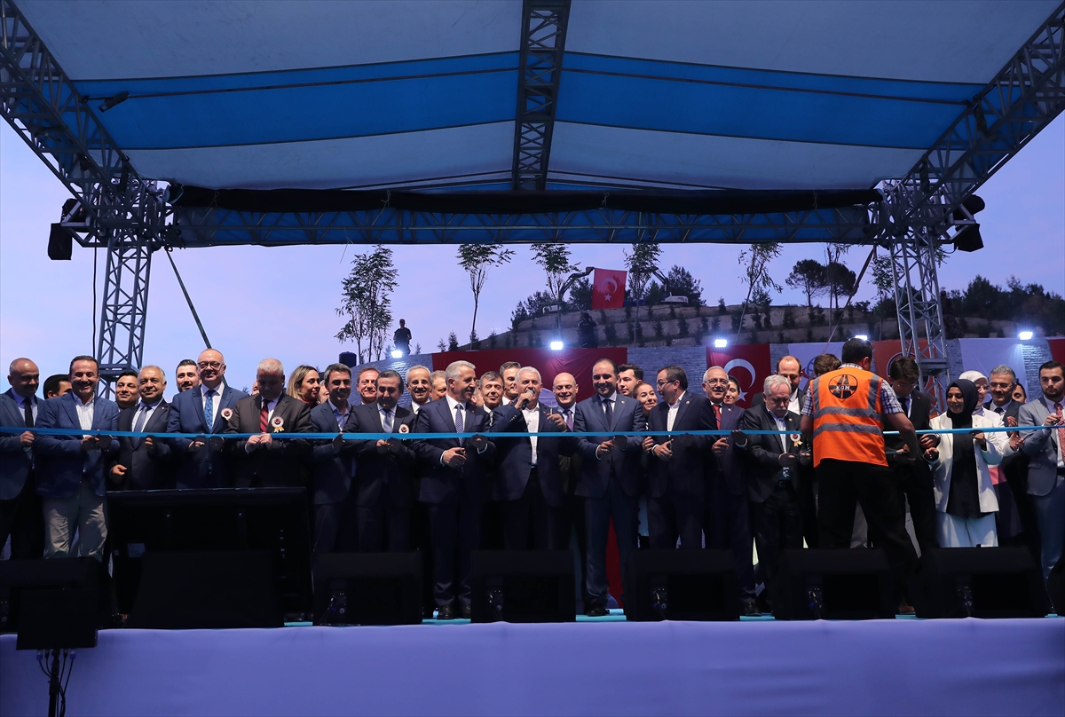 Başbakan Yıldırım Sabuncubeli Tünelleri'ni açtı
