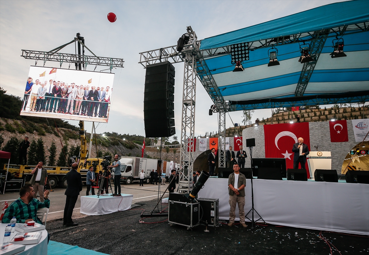 Başbakan Yıldırım Sabuncubeli Tünelleri'ni açtı