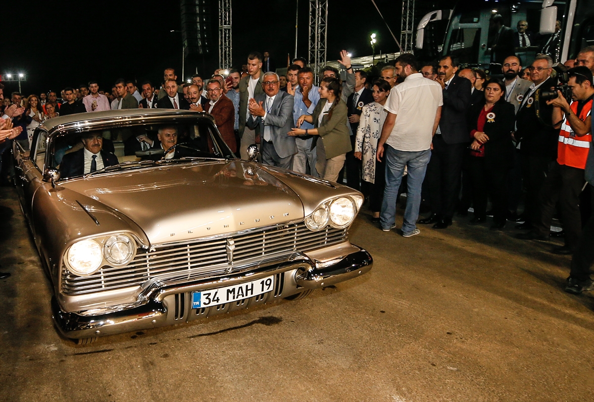 Başbakan Yıldırım Sabuncubeli Tünelleri'ni açtı