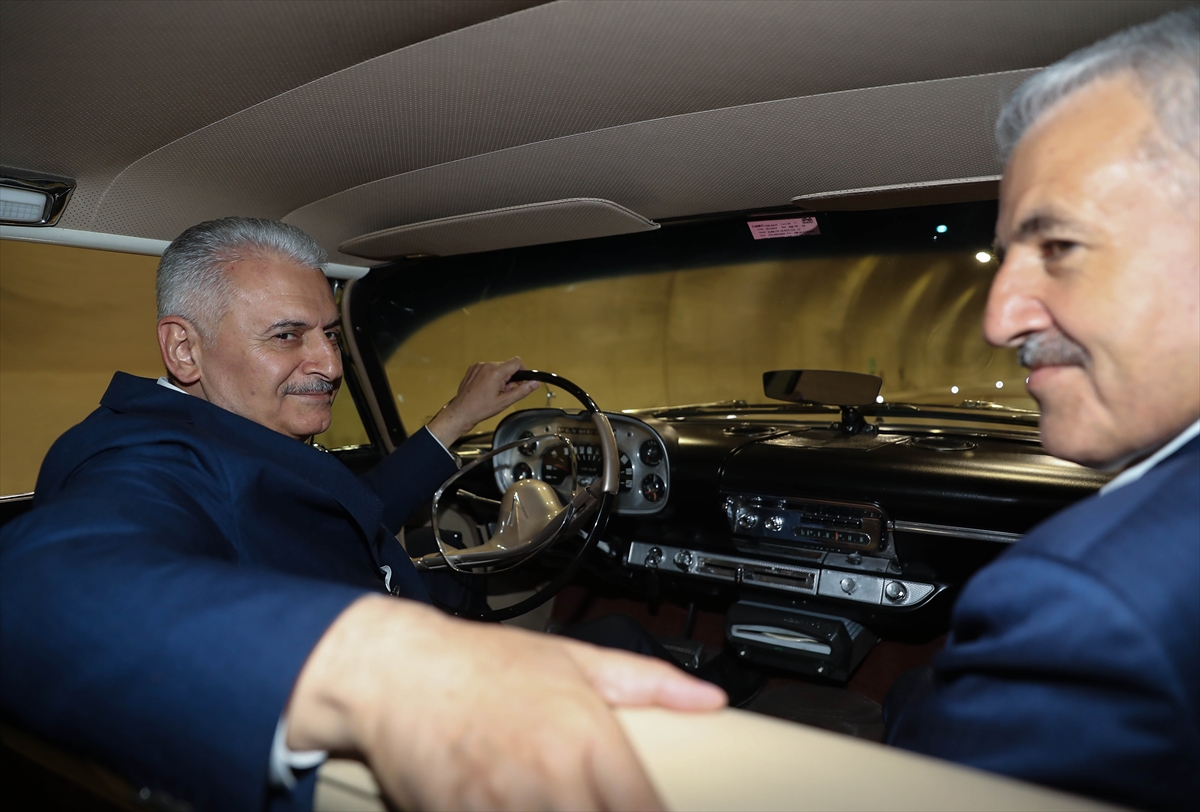 Başbakan Yıldırım Sabuncubeli Tünelleri'ni açtı