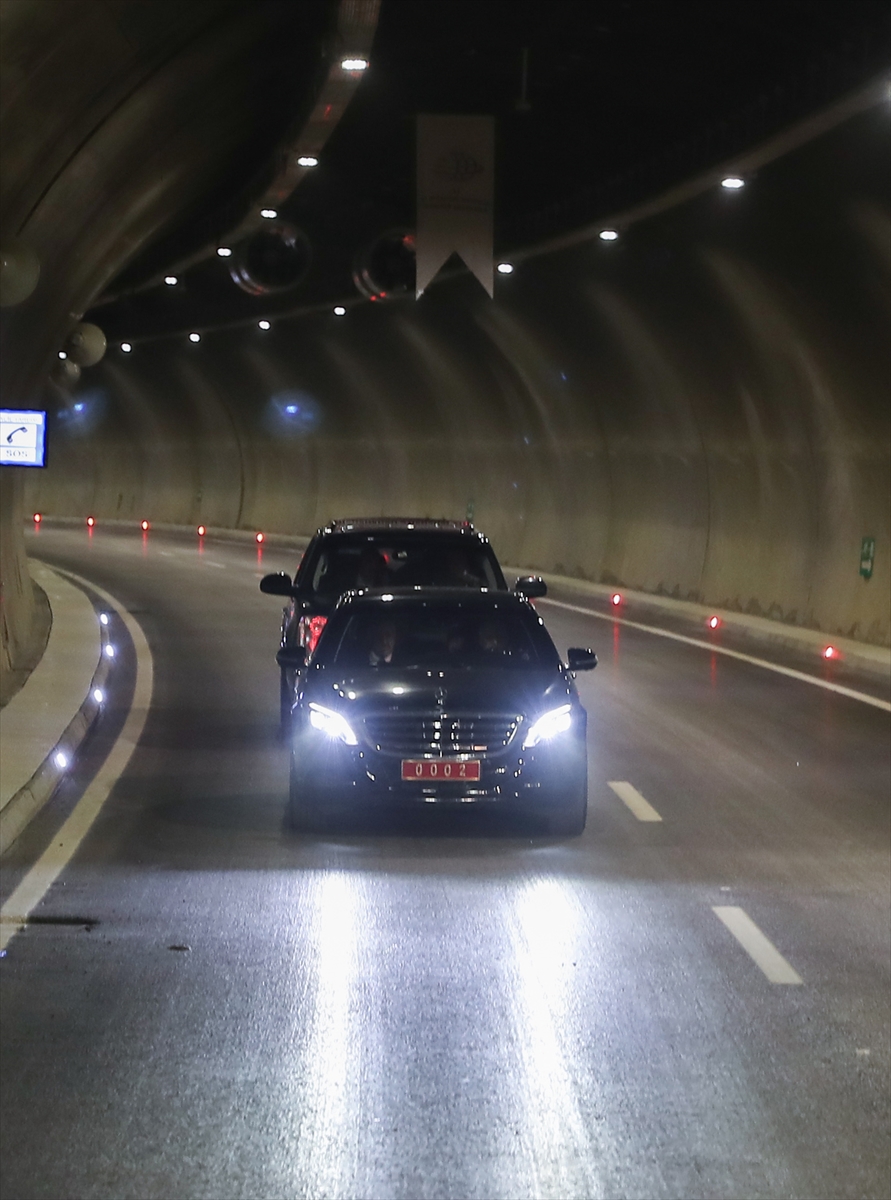 Başbakan Yıldırım Sabuncubeli Tünelleri'ni açtı