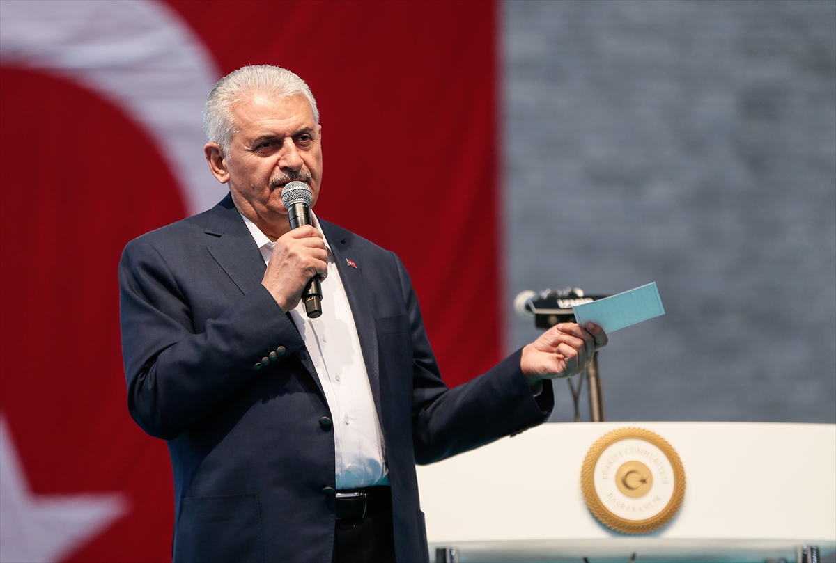 Başbakan Yıldırım Sabuncubeli Tünelleri'ni açtı