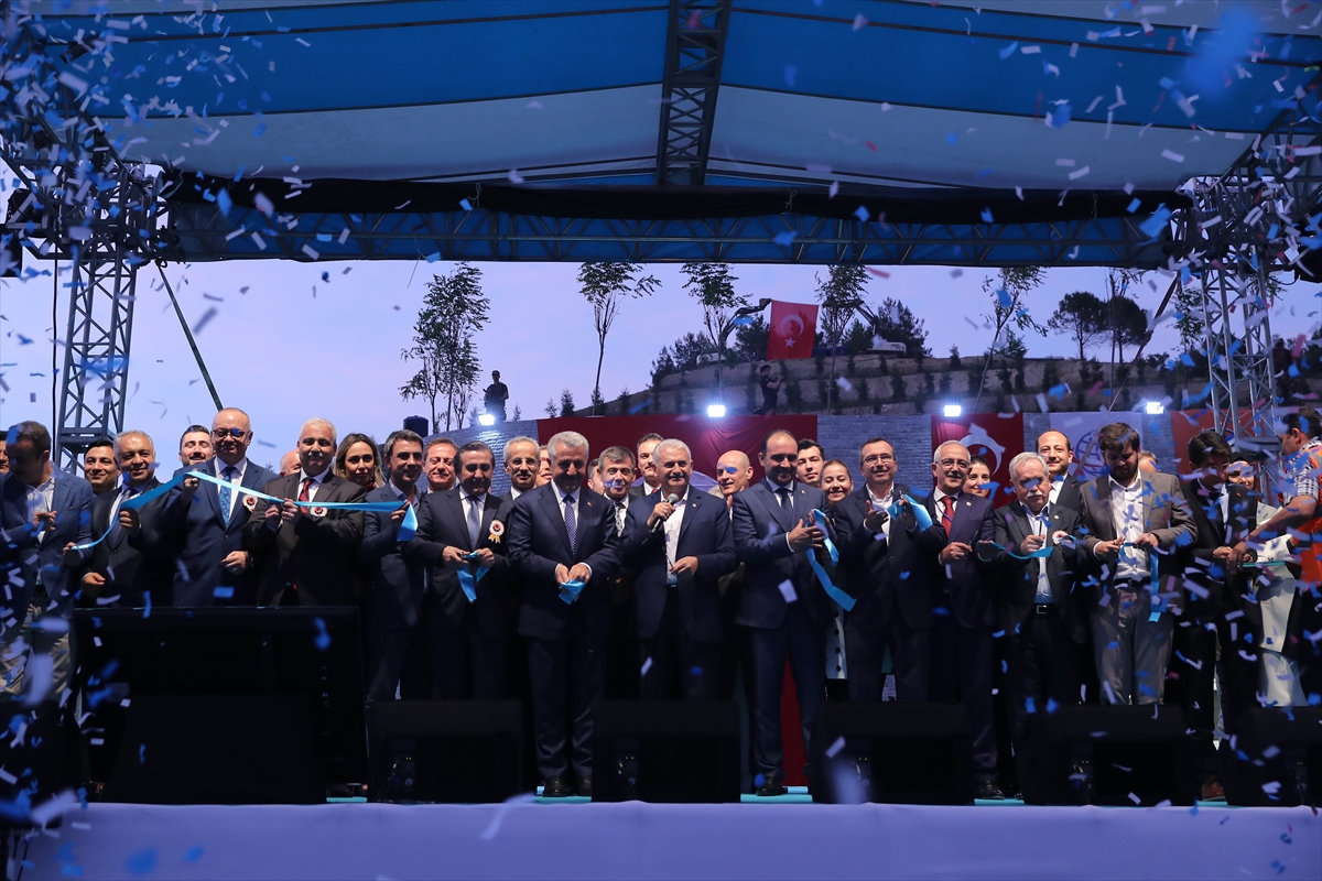 Başbakan Yıldırım Sabuncubeli Tünelleri'ni açtı