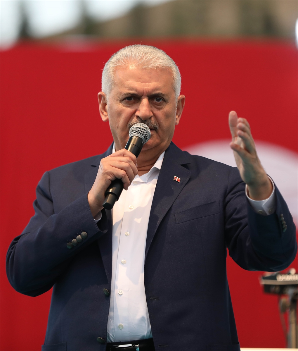 Başbakan Yıldırım Sabuncubeli Tünelleri'ni açtı