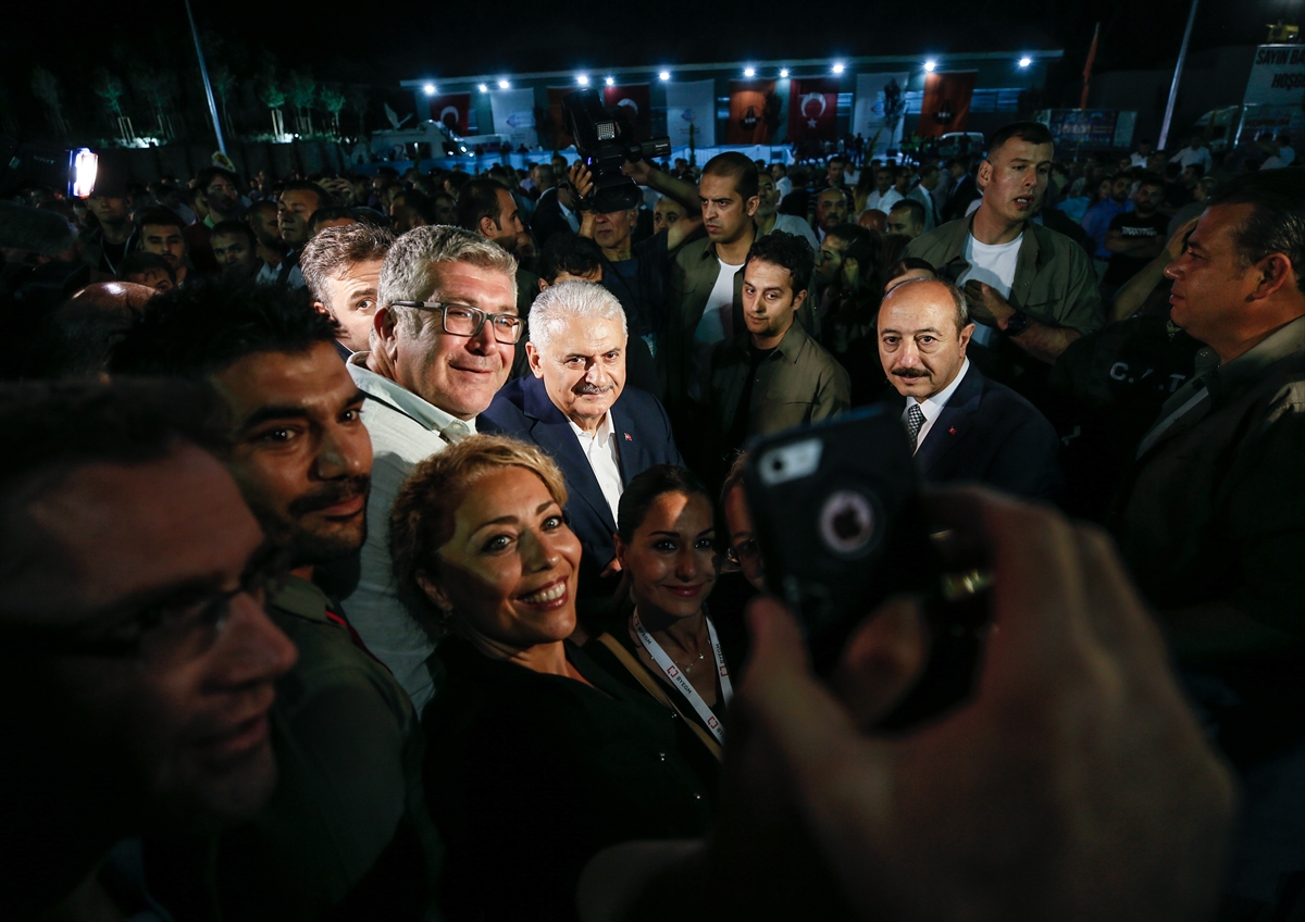 Başbakan Yıldırım Sabuncubeli Tünelleri'ni açtı