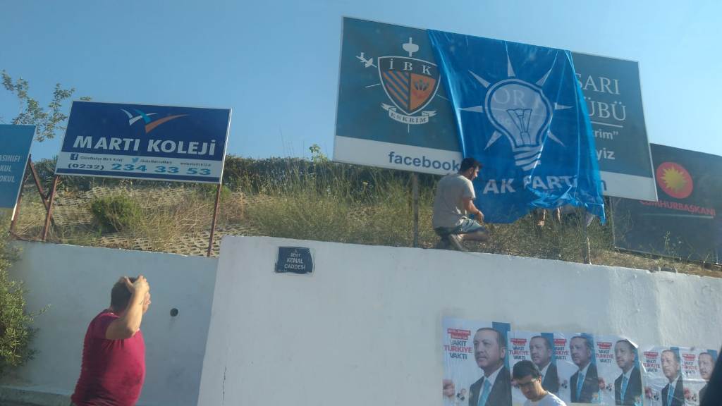 Güzelbahçe'de propaganda krizi!
