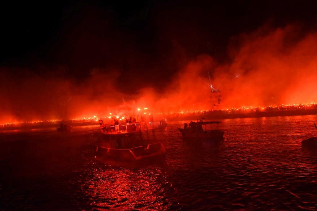 Göztepe'den görkemli kutlama
