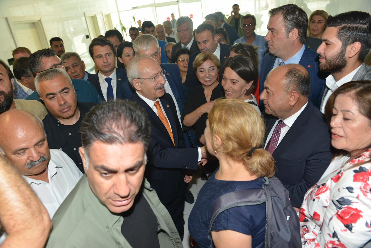 CHP Lideri Kılıçdaroğlu İzmir'de