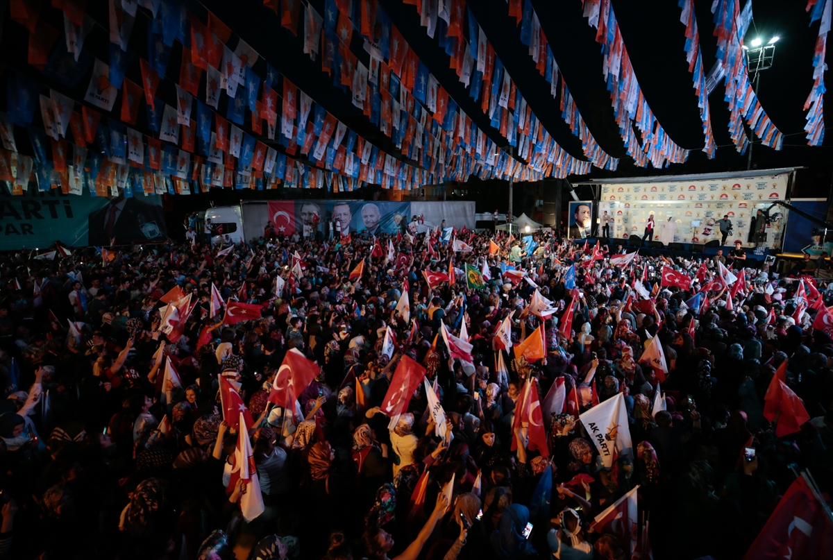 Başbakan Yıldırım'ın Karabağlar mitingi