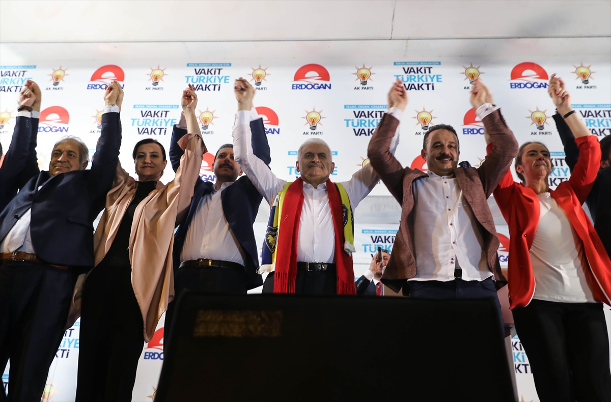 Başbakan Yıldırım'ın Buca mitingi