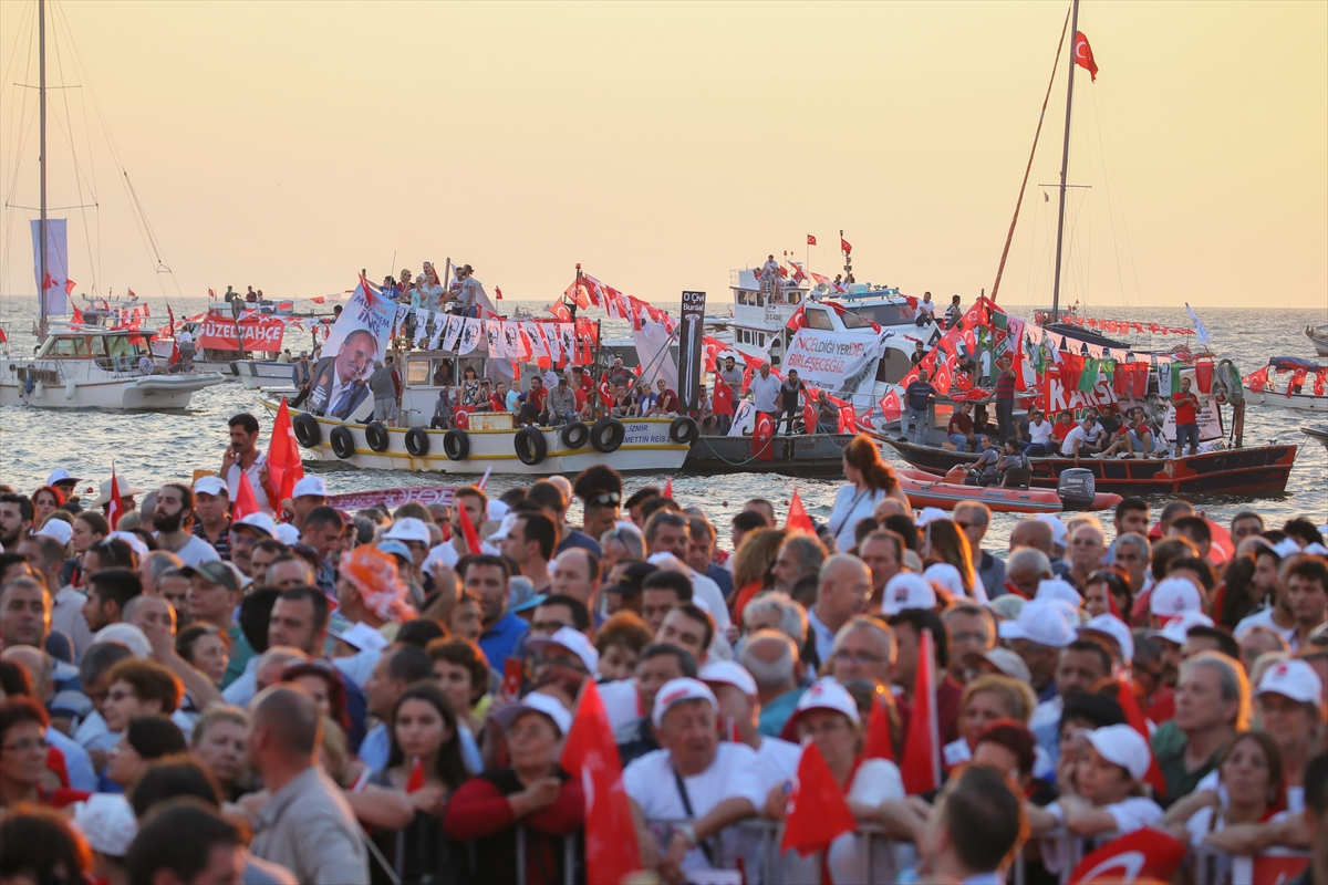 Gündoğdu'da 'İnce' fırtına