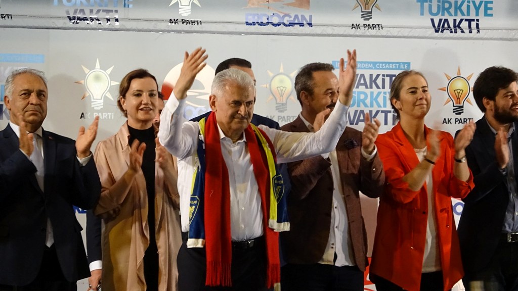Başbakan Yıldırım'ın Buca mitingi