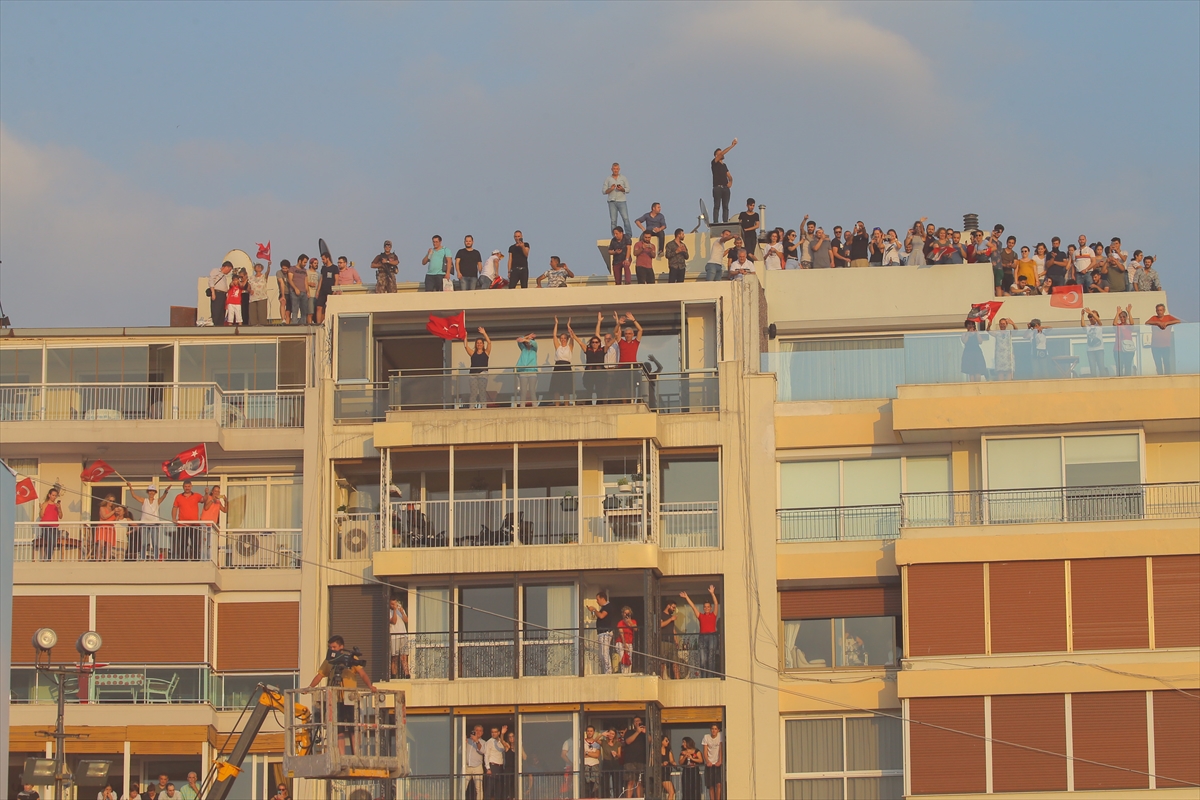 Gündoğdu'da 'İnce' fırtına