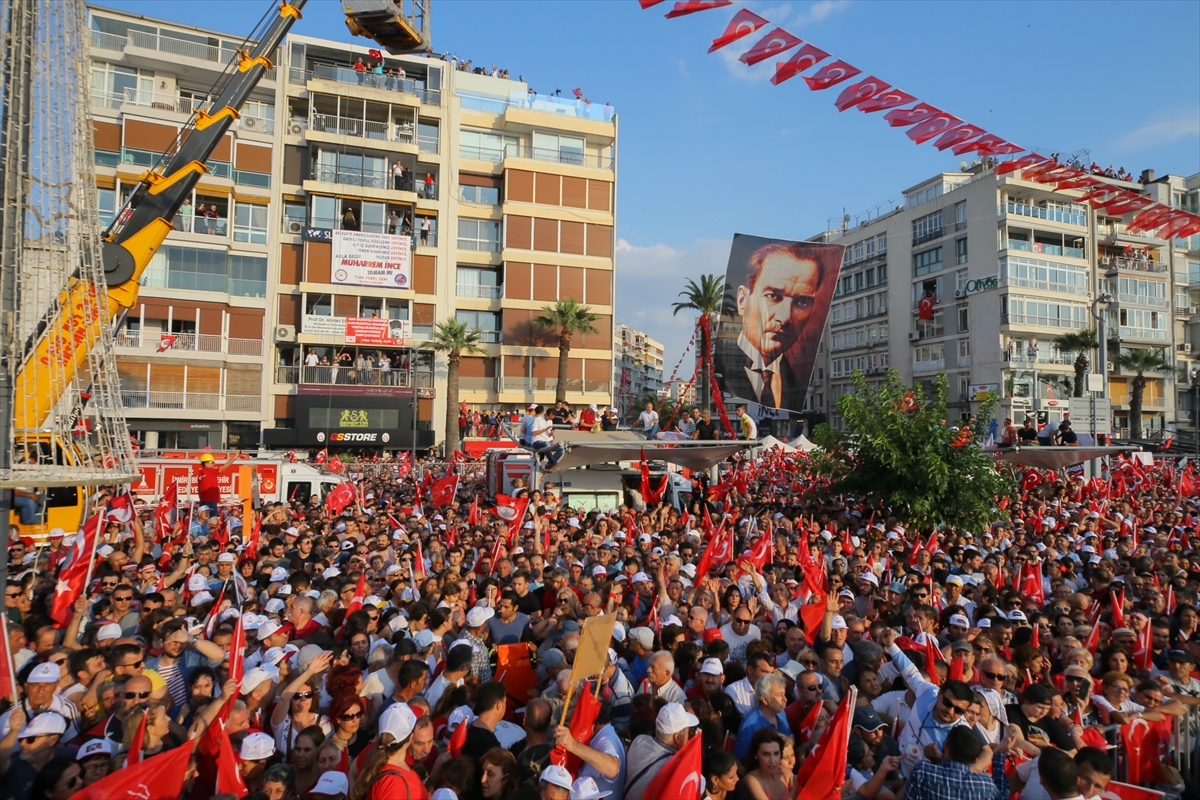 Gündoğdu'da 'İnce' fırtına